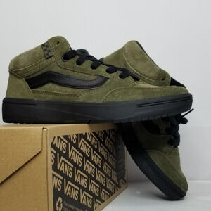 Vans Zahba  Beatrice Mid Sneakers Women's Size 7 Dark Olive NWT